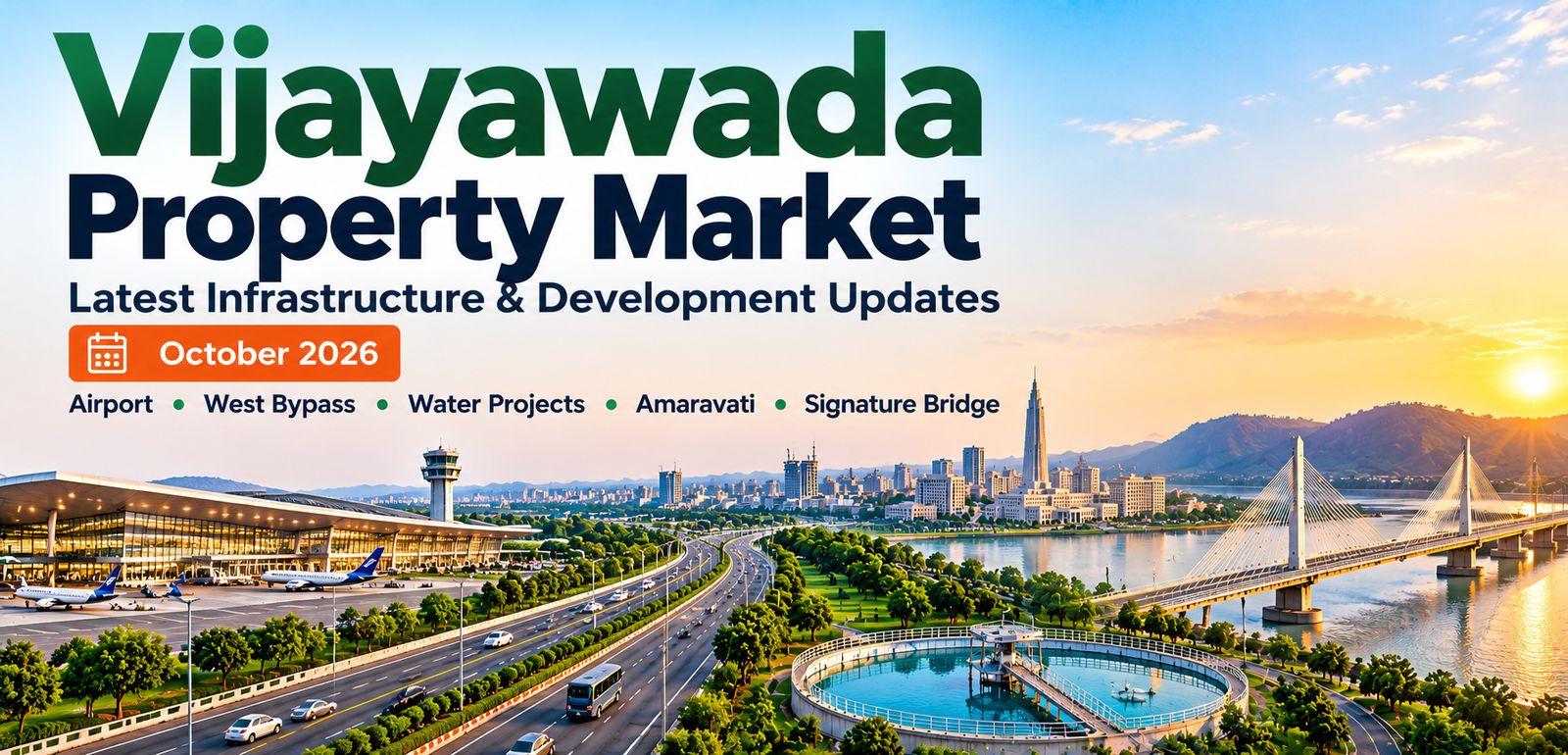 Vijayawada property market latest infrastructure and development updates October 2026