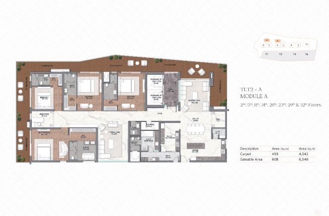 Plan 4 BHK