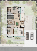 Plan 5 BHK East Facing
